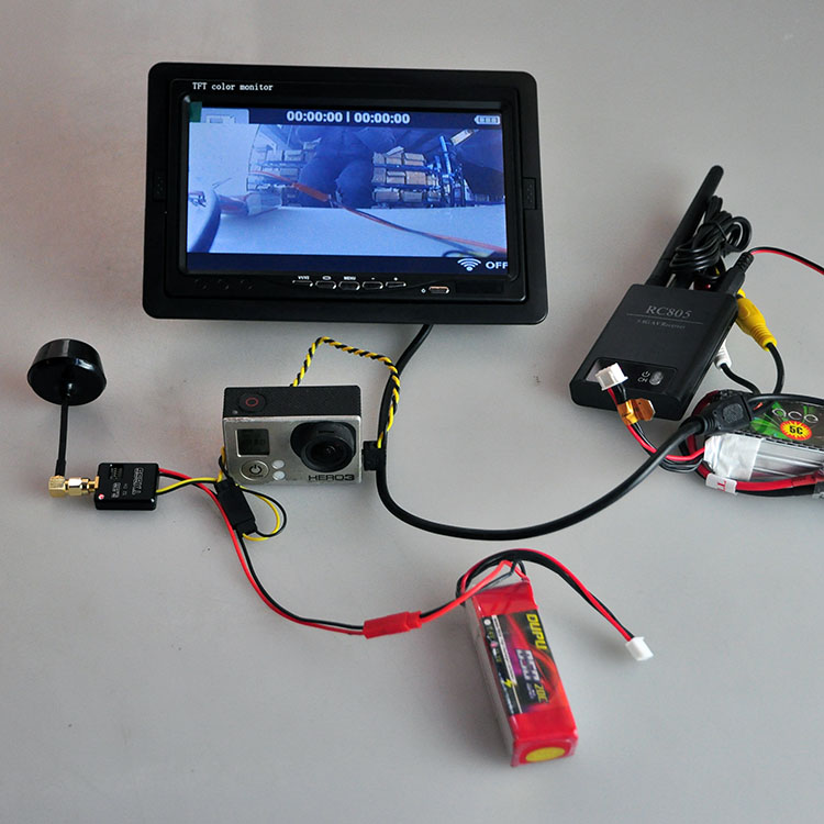 F11800 FPV 5.8ghz 5.8G 600mW Audio Video AV Transmitter for Gopro Hero3