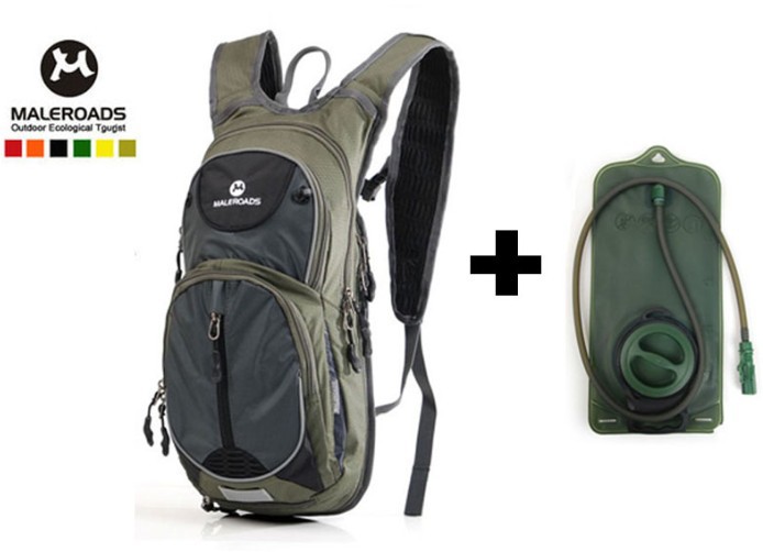 Maleroads Bicycle bag 2L TPU Water Bag Outdoor Sport Bladder Hydration Bike Bag Cycling bag cycle