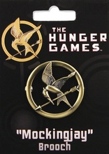 Book Novel Movie The Hunger Games Logo Bird Arrow Replica Pin Brooch bird design 2013 fashion jewelry Top quality