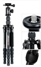 sinno M2522Z Portable Flexible Aluminum Professional Tripods Monopod Ball Head For DSLR Digital Camera Canon Nikon