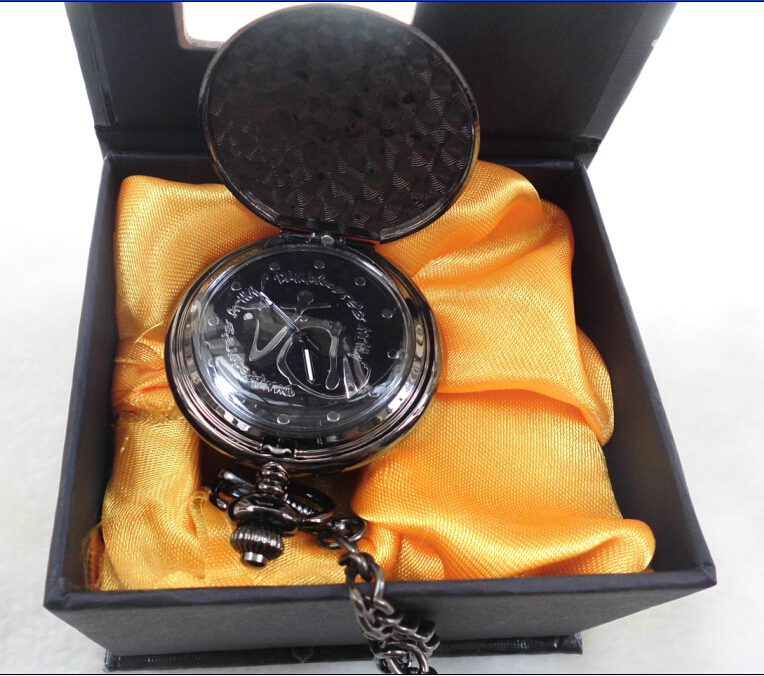 Wholesale Retail Harry Potter Hogwarts Magic Pocket Watch New In Box Classic Cosplay performance for gift