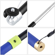 100 Brand New Fashionable Extendable Handheld Monopod With 3 5mm Audio Cable Control Perfect For IOS