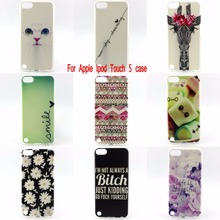 For Apple iPod Touch 5 Phone Case Thin soft TPU Fashion Painting Protective Cover for iPod Touch 5 Free Shipping