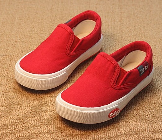 2015 New Kids Shoes Casual Canvas Shoes For Kids Childrens Sneakers For Girls Boys Canvas Shoe Slip On Solid Casuals L (8)