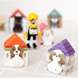 1 Pics Dog House Animal Cute Kawaii Stickers Korean Stationery Sticky Notes For School Post It Diary Paper
