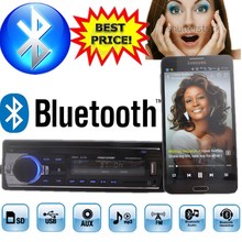 Автомагнитола Bluetooth MP3 FM USB с пультом ДУ 12 В распродажа новинка 2015