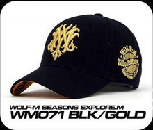 6 COLOR Men Wolf Letter Cotton Hats Caps Adjustable Bone Baseball Caps Casual Snapback Women Hairwear