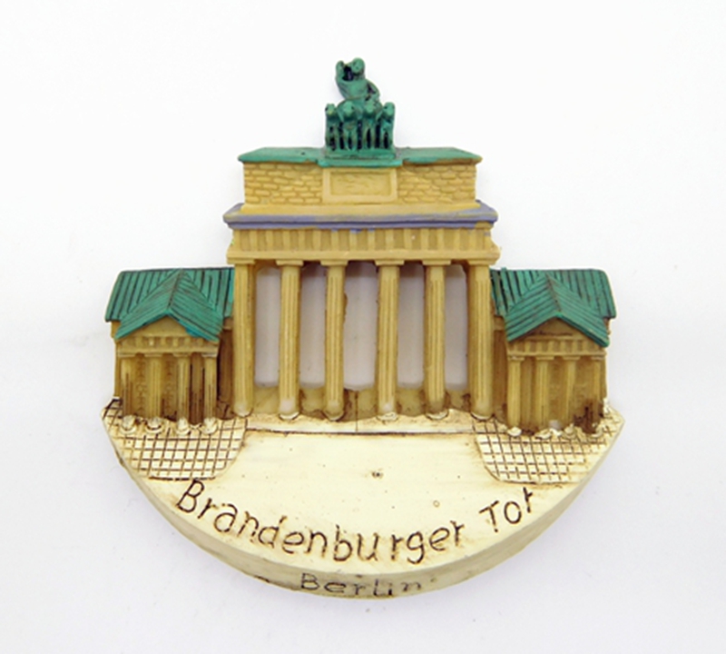 Magnete Frigorifero Berlino - Souvenir Germania In PVC Rigido, 7.8x5.2cm, Con Foto Città - Foto 6
