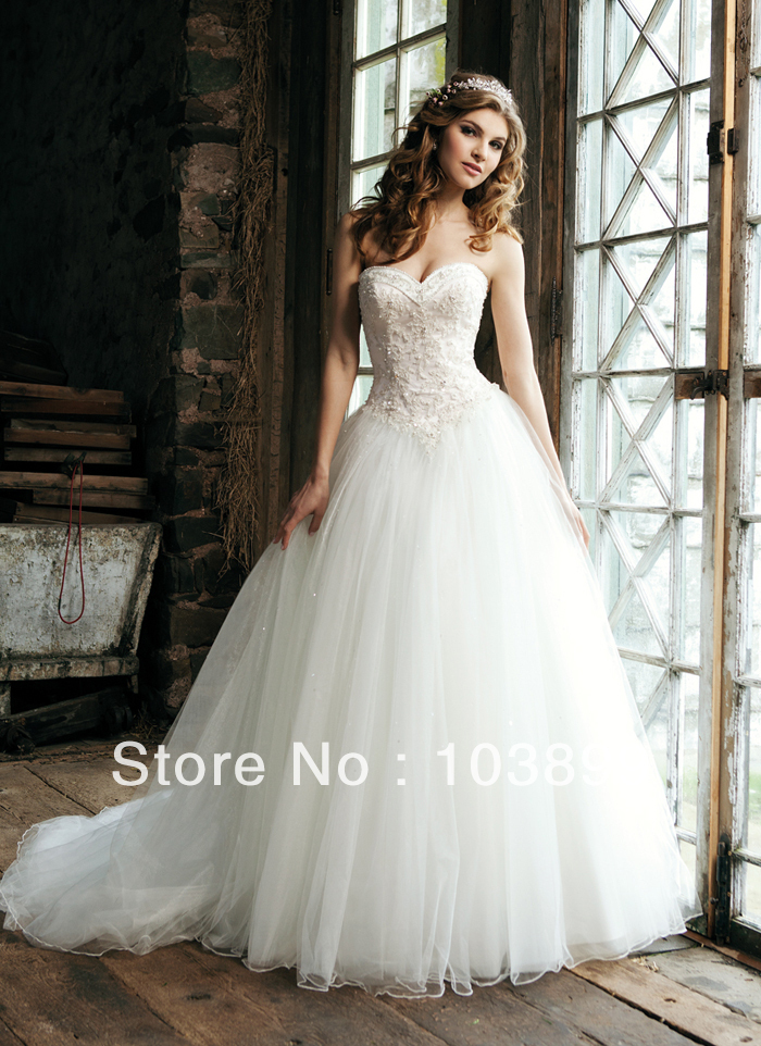 buy sweet heart wedding dress online