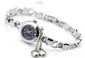 Famous Brand KIMIO Luxury Watch Women Small Quartz watch Heart Love Band Fashion Ladies Bracelet Watches