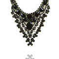 Women Black Lace Characteristic Rope China Necklace colar feminino collana crystal collier Jewelry Gift Hot