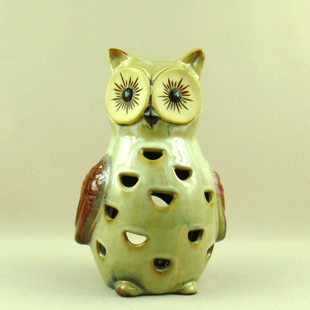 Alta qualità porcellana gufo figurine acquista a basso prezzo ...