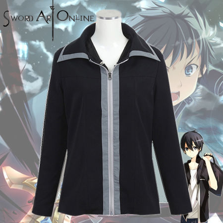Sword Art Online Kirito Kazuto Kirigaya Cosplay Costume Anime Sword Art Online Jacket men's coat hoodies