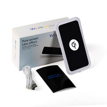 10PCS Ultra-thin QI Charging Pad Wireless Charger Power Pad For iPhone Samsung S3 S4 S6 LG Sony Xiaomi High Quality Free DHL