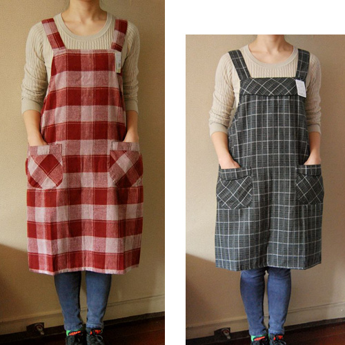 Thickening male Women work aprons plus size japanese style apron