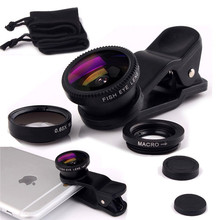 For Sony Xperia T2 Ultra D5303 S36h M2 M4 M5 Wide Angle Macro Fisheye Lenses 3