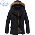 2016 The new winter jacket Men Plus thick velvet warm coat jacket men s casual hooded