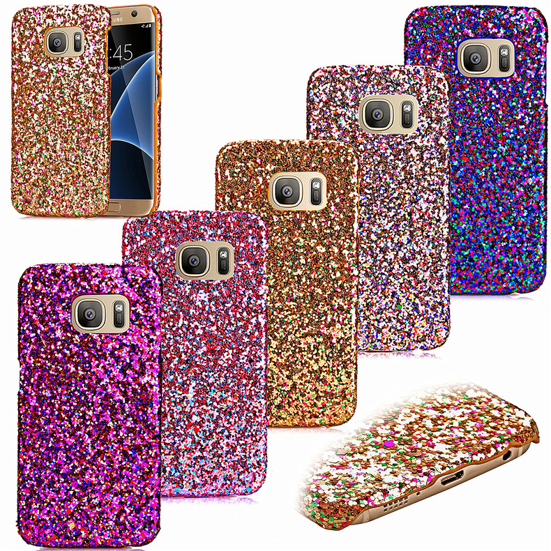 Bling Glitter Cute Aluminium Phone Case for Samsung S7 S7 ...