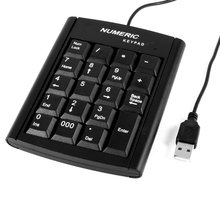 10 Pcs Wholesale USB 19 Keys Number Keypad Keyboard for Laptop Notebook PC Computer
