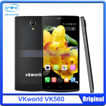 100% Original VKworld Vk560 Android 5.1 MTK6735 Quad Core 1.0Ghz 5.5” QHD 8GB 1GB 13.0mp+5.0mp 4G Smart Phone