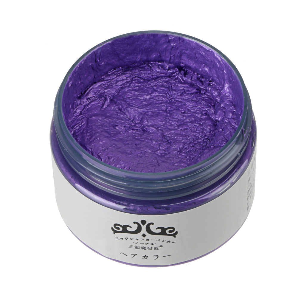 Unisex DIY Hair Color Wax Mud Dye Cream Temporary Modeling 7 Colors Available 