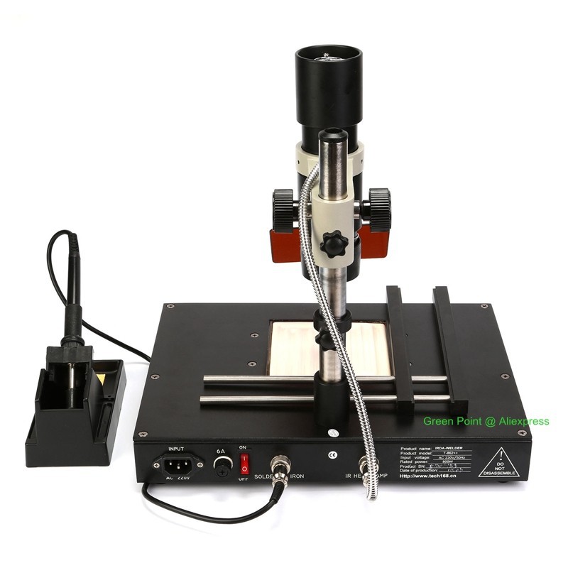 INFRARED REWORK STATION T862+ IRDA WELDER BGA XBOX smt smd lötstation Löten Neu