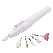 New 5 In 1 Combination Nail Trimming Kit Electric Salon Shaper Manicure Pedicure Kit Automatic Polish