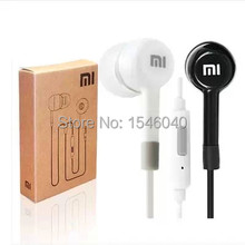 Free shipping New Stereo3.5mm Earphone Headphone Headset For XiaoMI M2 M1 Samsung iPhone 4 5 6 MP3 MP4 With Remote And MIC