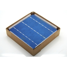 20 Pcs 4 2W A Grade 156MM Photovoltaic Polycrystalline Solar Cell 6x6 For PV Solar Panel