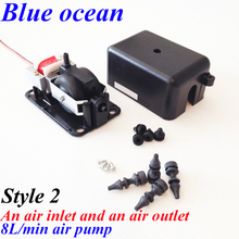 BO 22025AP FREE SHIPPING 4L min 8L min 15L min 25L min Double nozzle air pump