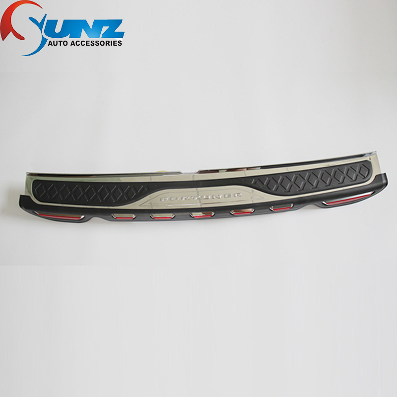 rear bumper step protector of Toyota fortuner accessories rear step
