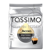 Tassimo coffee capsules Jacobs ristretto espresso very strong free shipping