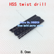 Nuevo 2 unids 8.0 mm miniatura brocas para herramientas de metal taladro eléctrico de la máquina de perforación