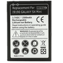 Аккумулятор телефон для Samsung Galaxy S4 IV мини-i9190 I9192 I9198 B500AE аккумулятор I9190 батарея