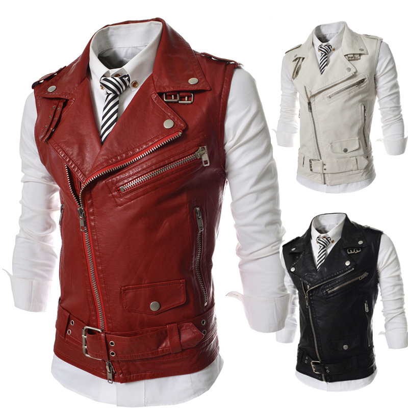 Free Shipping 2015 new fashion multi zipper jacket...