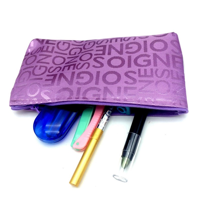 Women Portable Cute Multifunction Beauty ZipperTravel Cosmetic Bag Letter  Makeup Case Pouch Toiletry Organizer Holder