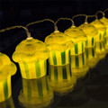 Novely 1 3M 10LED Plastic Ice cream LED String Light AA Battery Operated Baby room living