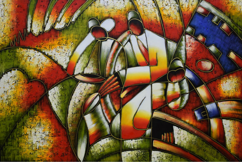 Picasso canvas schilderijen koop goedkope picasso canvas ... Modern woonkamer schilderij