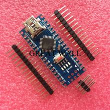 Freeshipping ! Nano 3.0 controller compatible for arduino nano CH340 USB driver NO CABLE