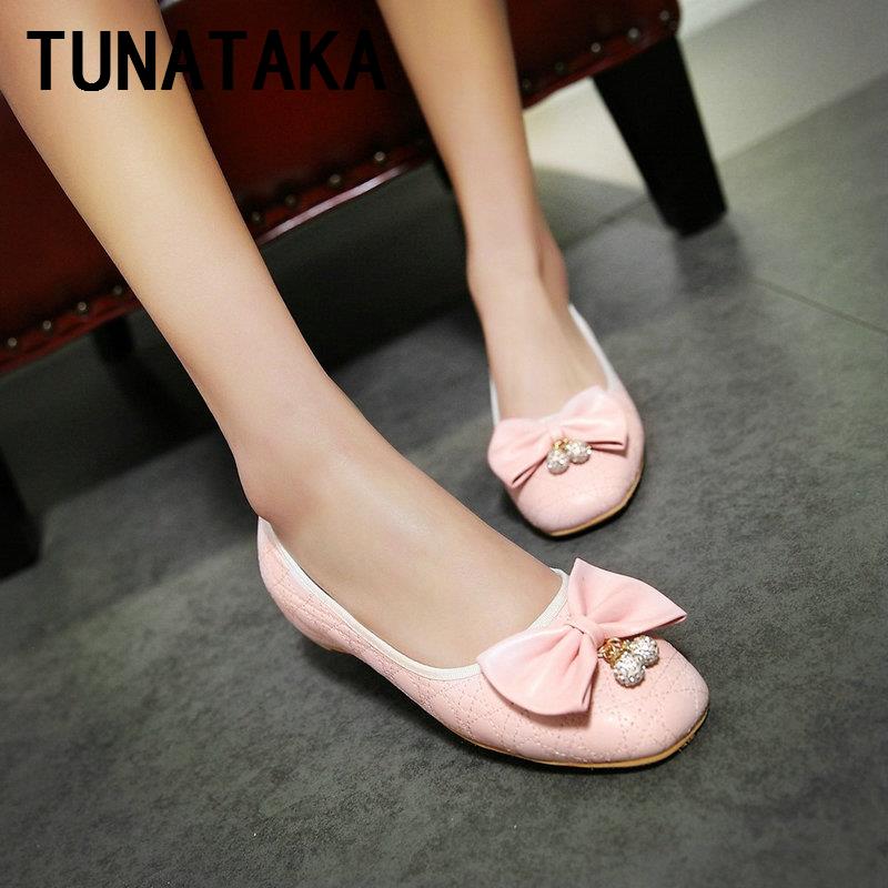 Spring Sweet Increased Internal Pumps Square Toe with Bow for Women