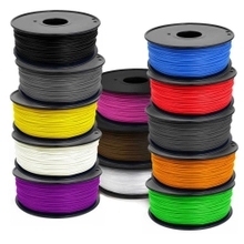 WholeSale Price !!! transparent yellow color 3d printer filaments ABS/PLA 1.75mm/3mm Plastic Rubber Consumables Material