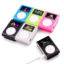Best Price Mini USB Clip MP3 Player LCD Screen Support 32GB Micro SD TF Card