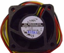 Used Free Shipping DC5V 0.35A, Server Cooling Fan For ADDA AD0405MB-C52 Server Square Fan 3-wire 40x40x20mm