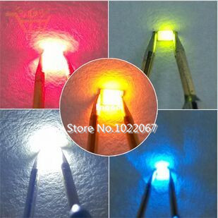 Free Shipping 5colorsx20pcs 100pcs 0603 SMD LED Super Bright Red Green Blue Yellow White Water Clear