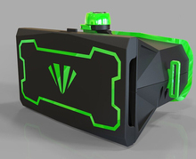 Виртуальная реальность очки 3D очки гарнитура картон управления игра 3D очки фильм шлем смартфон
