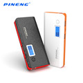 Pineng Power Bank 10000mAh External Battery Portable Fast Charger Dual USB LED Powerbank for iPhone Samsung