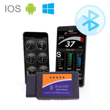 High Quality OBD2 ELM327 Bluetooth V2.1 For Android Torque OBD EOBD Car Error Code Scanner elm327 v2.1 For Cars After 2005