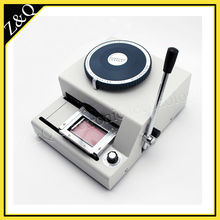 Dog tag press machine manual 52 D characters for steel/ metal embossing in dog tag