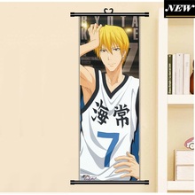 45X125CM Kuroko no Basuke Basketball Kise.Ryouta sport Anime Cartoon scroll wall picture mural poster art cloth canvas painting