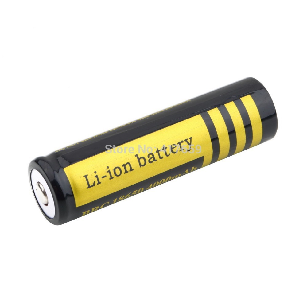 2pcs New arrival 3 7V 4000mAh 18650 protected rechargeable li ion lithium battery Hot 